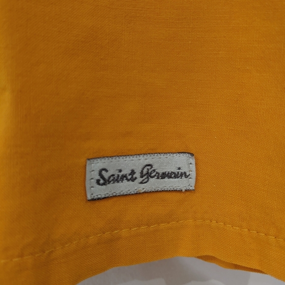 Vintage Yellow Crop Top - Picture 2 of 4